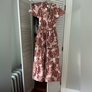 Anthropologie somerset maxi dress, size xs, barely worn